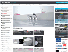 Tablet Screenshot of e-koupelny.cz
